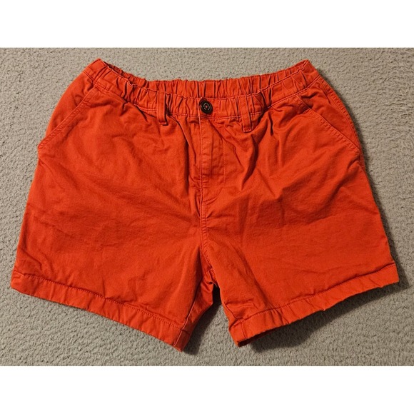 chubbies Other - Chubbies Originals Mens Red Plaid Flannel Lined Stretch Shorts 5.5 Inseam Medium